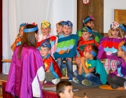 Kindergarten Barwies spielt das Musical „Der Regenbogenfisch“