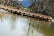 Laubsammler am Badesee – Die Stockschützen machen die Freizeitanlage frühlingsfit