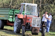 Laubsammler am Badesee – Die Stockschützen machen die Freizeitanlage frühlingsfit