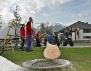 Maifest 2013 - Anschlag auf den Mieminger Maibaum