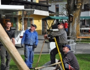 Maifest 2013 - Anschlag auf den Mieminger Maibaum