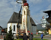 Maifest 2013 - Anschlag auf den Mieminger Maibaum