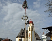 Maifest 2013 - Anschlag auf den Mieminger Maibaum