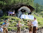 Almmesse auf der Marienberg Alm im August 2015