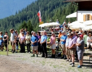 Almmesse auf der Marienberg Alm im August 2015