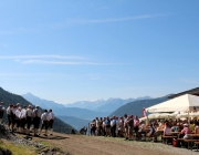 Almmesse auf der Marienberg Alm im August 2015