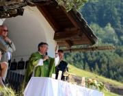 Almmesse auf der Marienberg Alm im August 2015