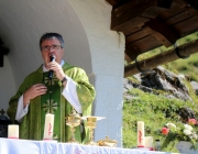 Almmesse auf der Marienberg Alm im August 2015