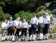 Almmesse auf der Marienberg Alm im August 2015