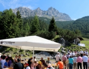 Almmesse auf der Marienberg Alm im August 2015