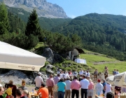 Almmesse auf der Marienberg Alm im August 2015