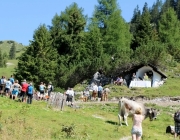 Almmesse auf der Marienberg Alm im August 2015