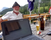 Marienberg Alm - Besuch beim neuen Hüttenwirt