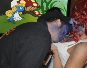 Maskenball der Mieminger Bäuerinnen 2013 – „…Schlumpfblau“