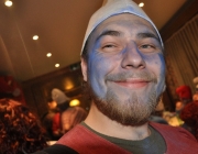Maskenball der Mieminger Bäuerinnen 2013 – „…Schlumpfblau“