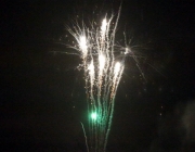 Neujahr 2016 - Traditionelles Feuerwerk über Mieming