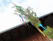 Palmbuschenbinden für Palmsonntag am Steirerhof
