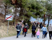 Palmsegnung beim Seekreuz in Barwies