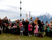 Palmsegnung beim Seekreuz in Barwies