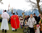 Palmsegnung beim Seekreuz in Barwies