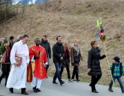 Palmsegnung beim Seekreuz in Barwies