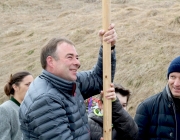 Palmsegnung beim Seekreuz in Barwies