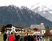 Palmsegnung beim Seekreuz in Barwies