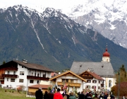 Palmsegnung beim Seekreuz in Barwies