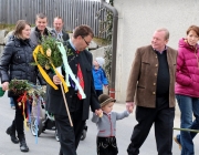 Palmsegnung beim Seekreuz in Barwies