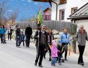 Palmsegnung beim Seekreuz in Barwies