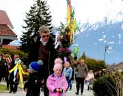 Palmsegnung beim Seekreuz in Barwies