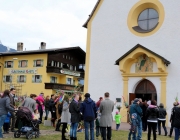 Palmsegnung beim Seekreuz in Barwies