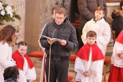 Weihnachtsmesse am Christtag – Zum Abschluss sangen alle „Stille Nacht, heilige Nacht“