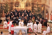 Weihnachtsmesse am Christtag – Zum Abschluss sangen alle „Stille Nacht, heilige Nacht“