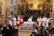 Weihnachtsmesse am Christtag – Zum Abschluss sangen alle „Stille Nacht, heilige Nacht“