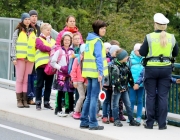 Projekt Pedibus: Sicher zur Schule