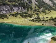 Schafschoad Seeben Alm 2013 – Grünsteinscharte im Schnee