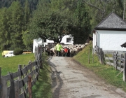 Schafschoad Seeben Alm 2013 – Grünsteinscharte im Schnee