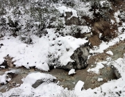 Schneewanderung zur Oberen Boasligbrücke