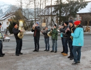 Silvesterblasen 2012 der Musikkapelle Mieming – „…a guats nuis“
