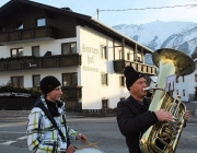Silvesterblasen 2012 der Musikkapelle Mieming – „…a guats nuis“