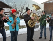 Silvesterblasen 2012 der Musikkapelle Mieming – „…a guats nuis“