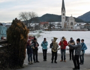 Silvesterblasen 2012 der Musikkapelle Mieming – „…a guats nuis“