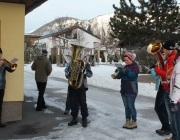 Silvesterblasen 2012 der Musikkapelle Mieming – „…a guats nuis“