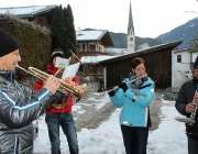 Silvesterblasen 2012 der Musikkapelle Mieming – „…a guats nuis“