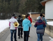 Silvesterblasen 2012 der Musikkapelle Mieming – „…a guats nuis“