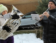 Silvesterblasen 2012 der Musikkapelle Mieming – „…a guats nuis“