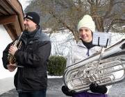 Silvesterblasen 2012 der Musikkapelle Mieming – „…a guats nuis“