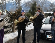 Silvesterblasen 2012 der Musikkapelle Mieming – „…a guats nuis“