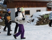 Silvesterblasen 2012 der Musikkapelle Mieming – „…a guats nuis“